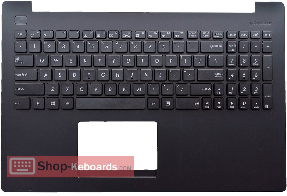 Asus A555QA-XO217  Keyboard replacement