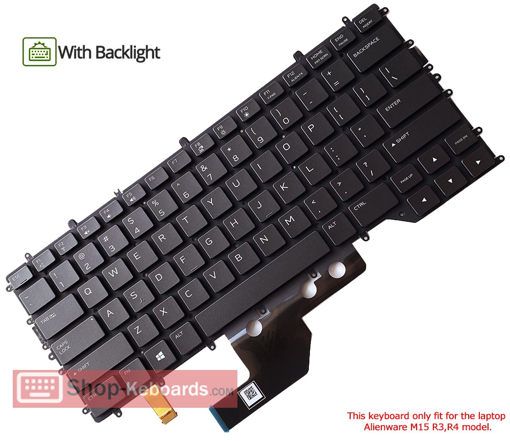Dell 0J34Y0 Keyboard replacement