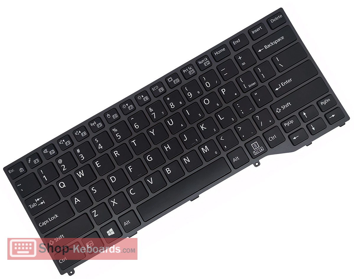 Fujitsu FJM16J56P0JD85 Keyboard replacement