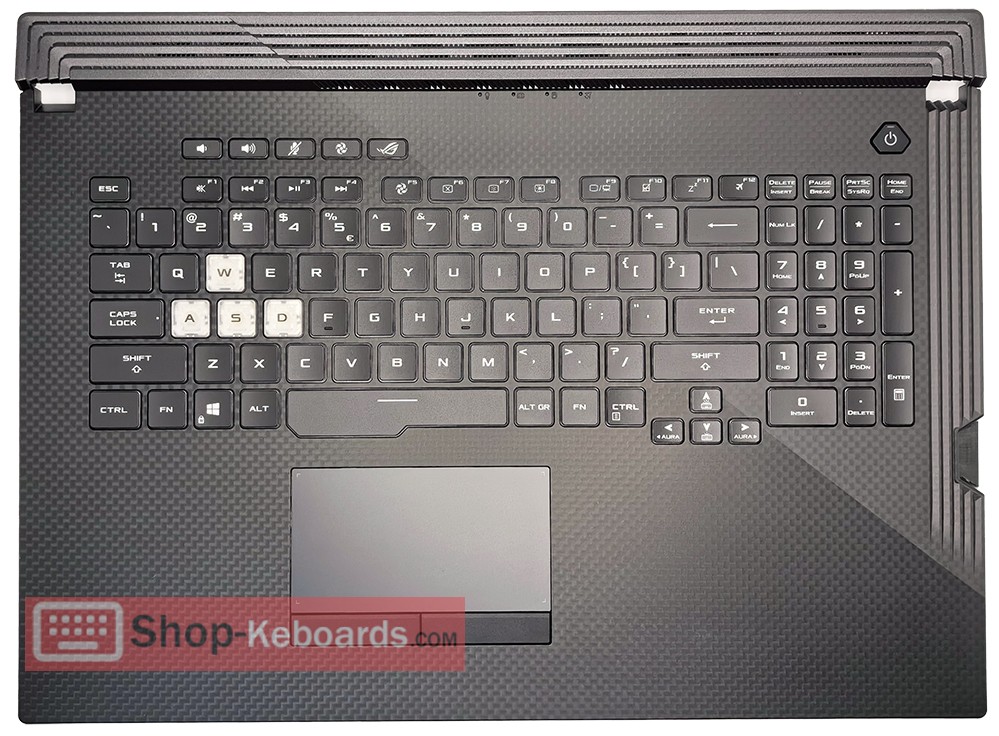 Asus G731GV Keyboard replacement