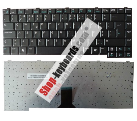 Samsung R55-Aura T5200 Piper Keyboard replacement