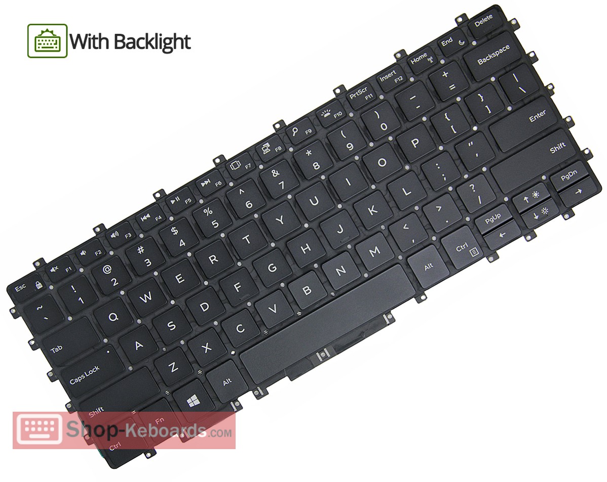 Dell Precision 5530 2 in 1 Keyboard replacement
