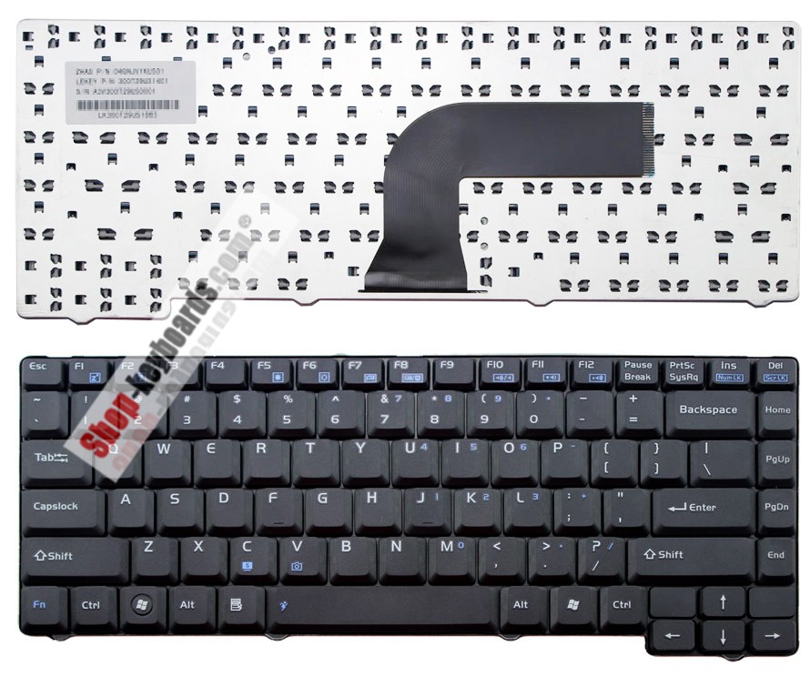 Asus M9 Keyboard replacement