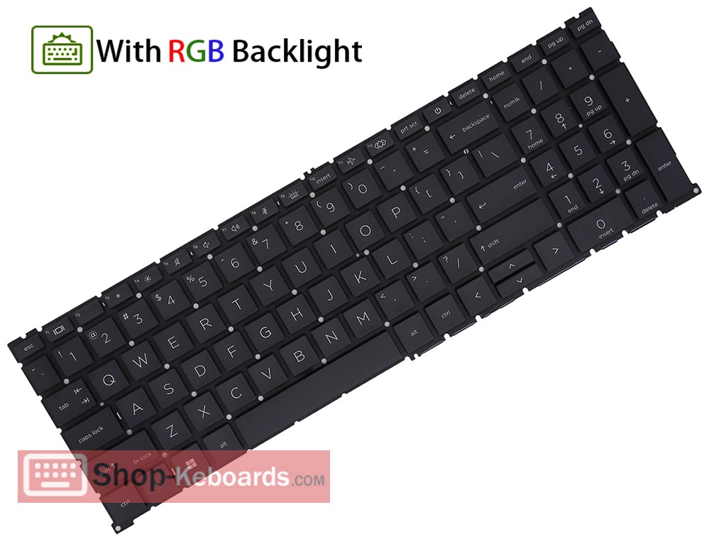 HP N19205-001 Keyboard replacement