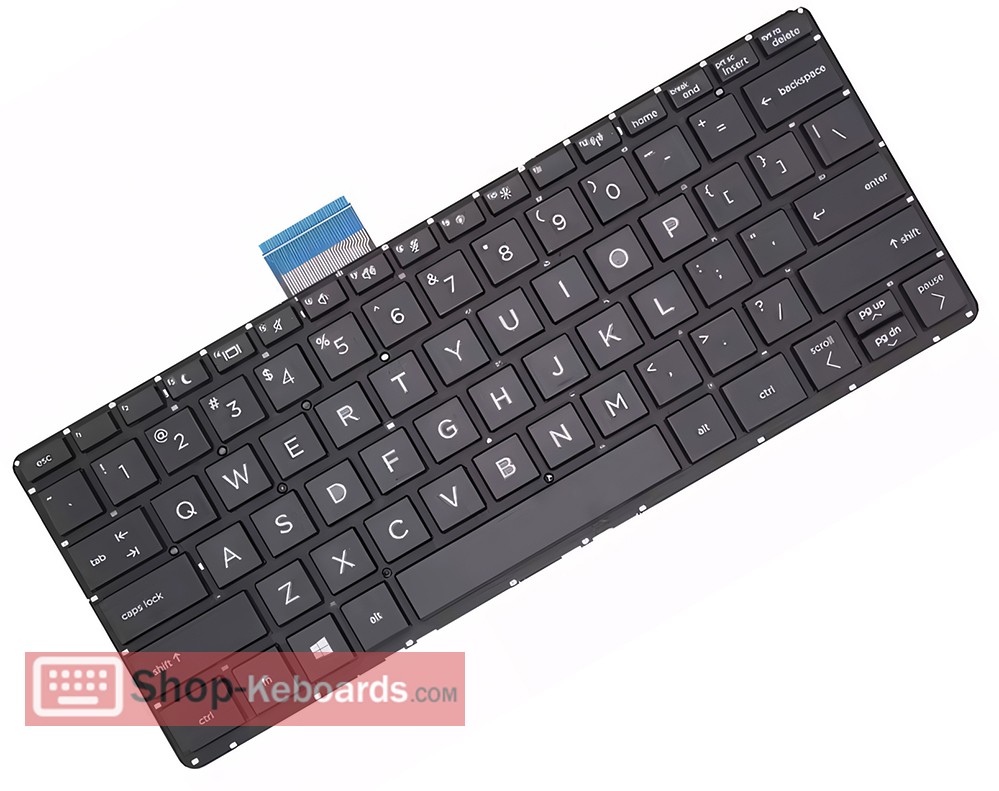 HP M03753-031 Keyboard replacement