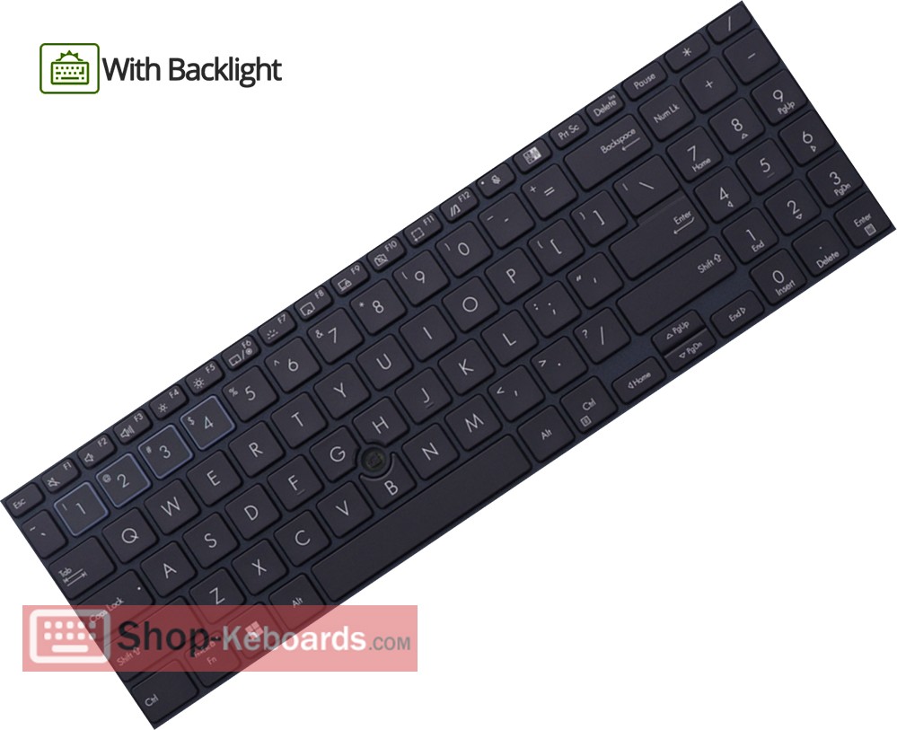Asus B2502CBA Keyboard replacement