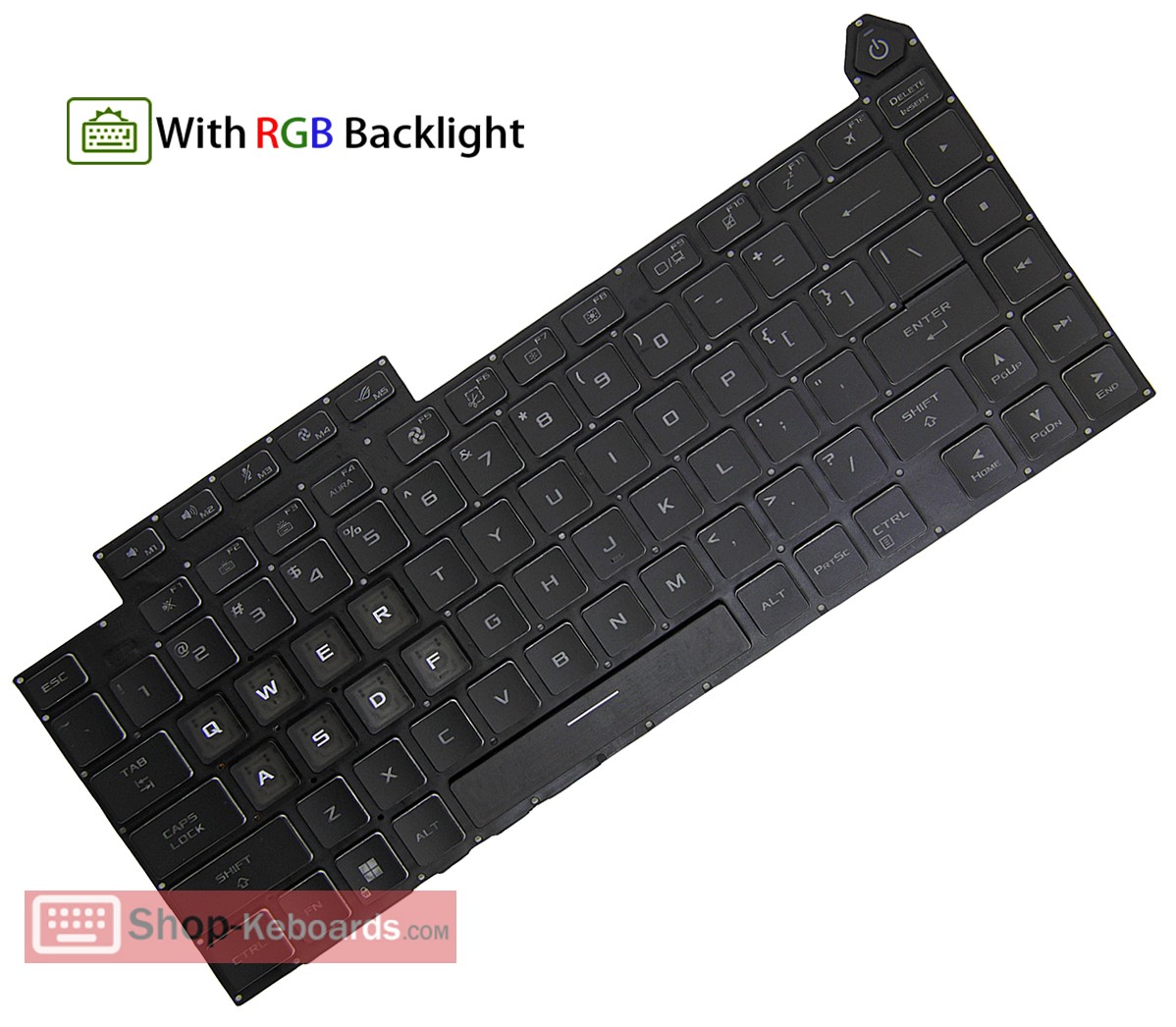 Asus G634JZ Keyboard replacement