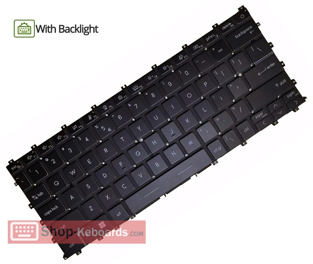 MSI S1N-1ERU2J1-SA0 Keyboard replacement