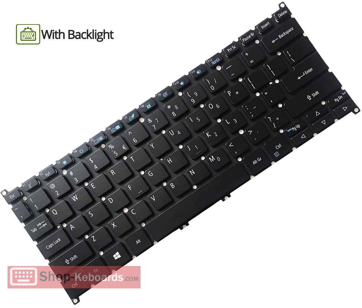 Acer TRAVELMATE P6 TMP614-51-G2-5442  Keyboard replacement