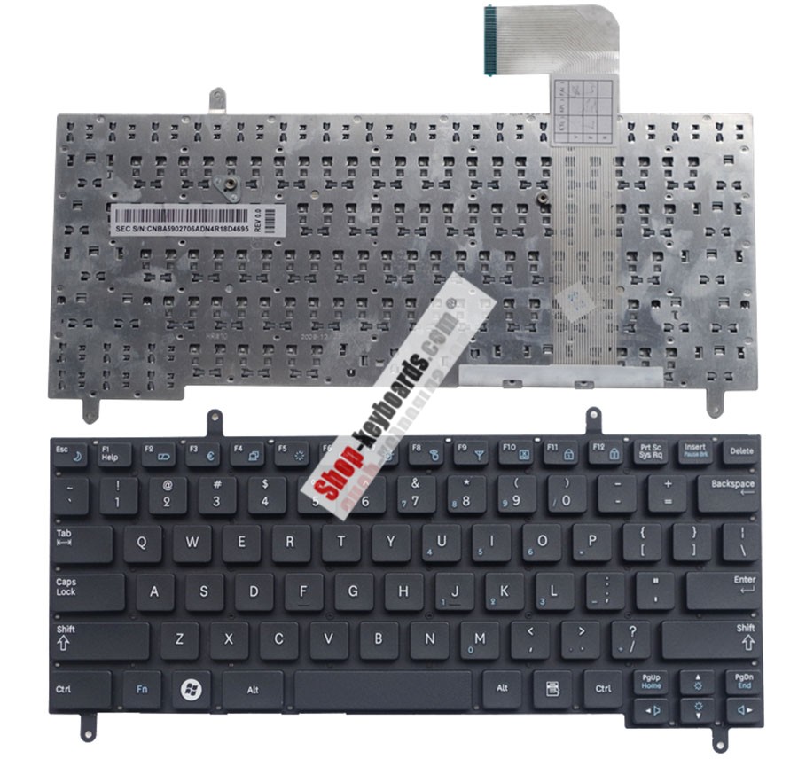Samsung NP-N310-KA05US Keyboard replacement