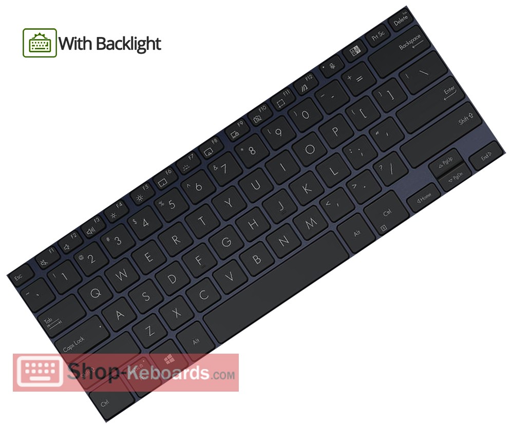 Asus B1400CEPNT Keyboard replacement
