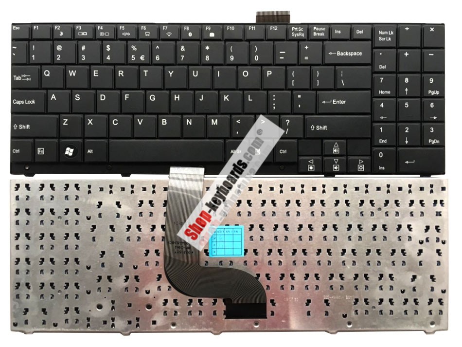 Medion MD97798 Keyboard replacement