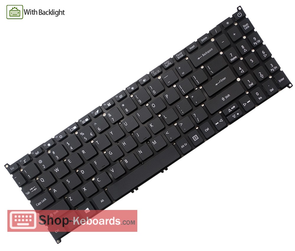 Acer SV05T_A74SB Keyboard replacement