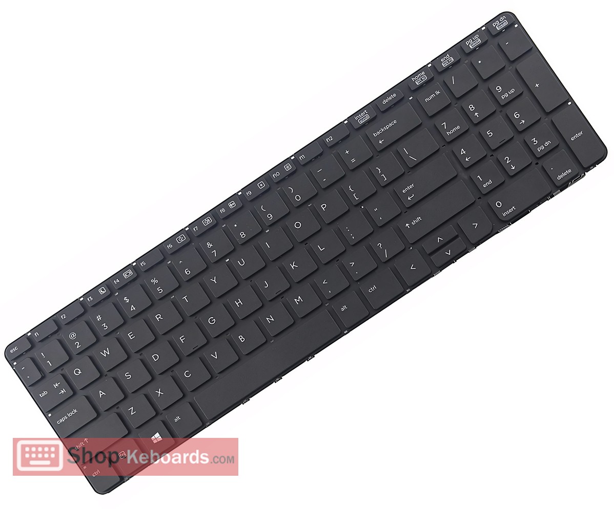 HP 721953-281 Keyboard replacement