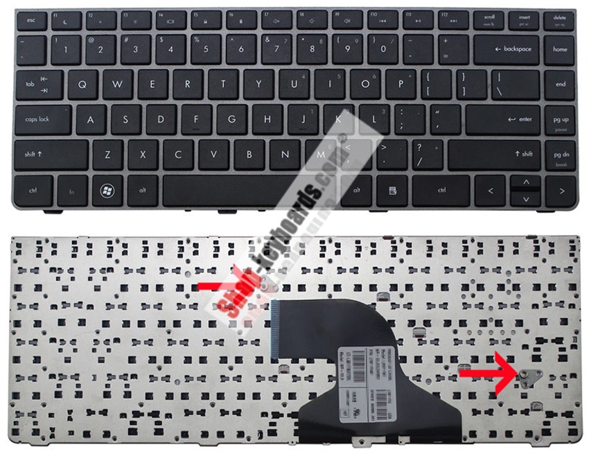HP 638178-B31 Keyboard replacement
