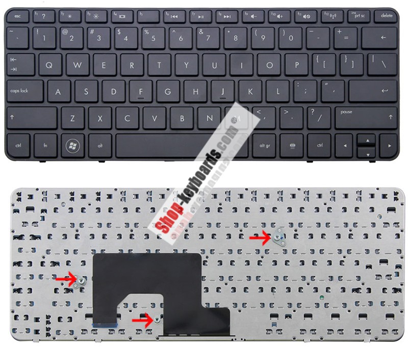 HP MINI 210-3047SZ  Keyboard replacement