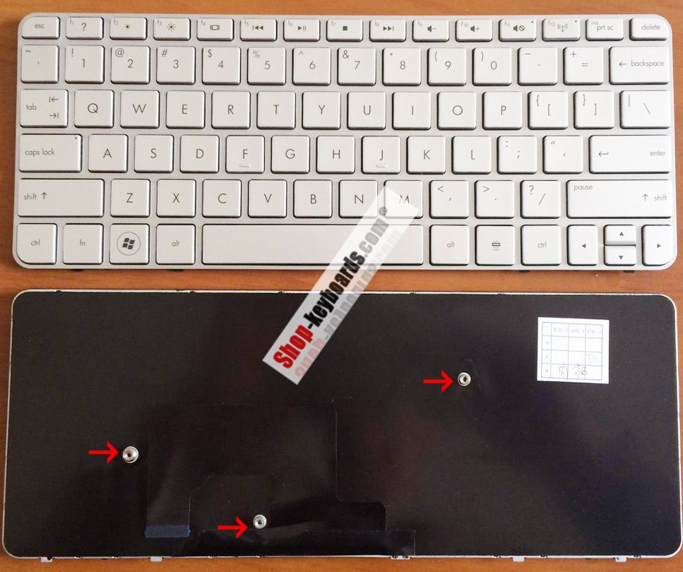 HP MINI 210-2042EF  Keyboard replacement