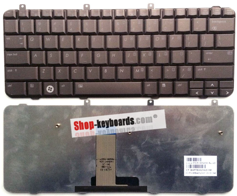HP PAVILION DV3-1100 Keyboard replacement