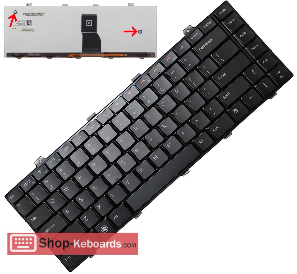 Dell XPS 15 (L501X) Keyboard replacement