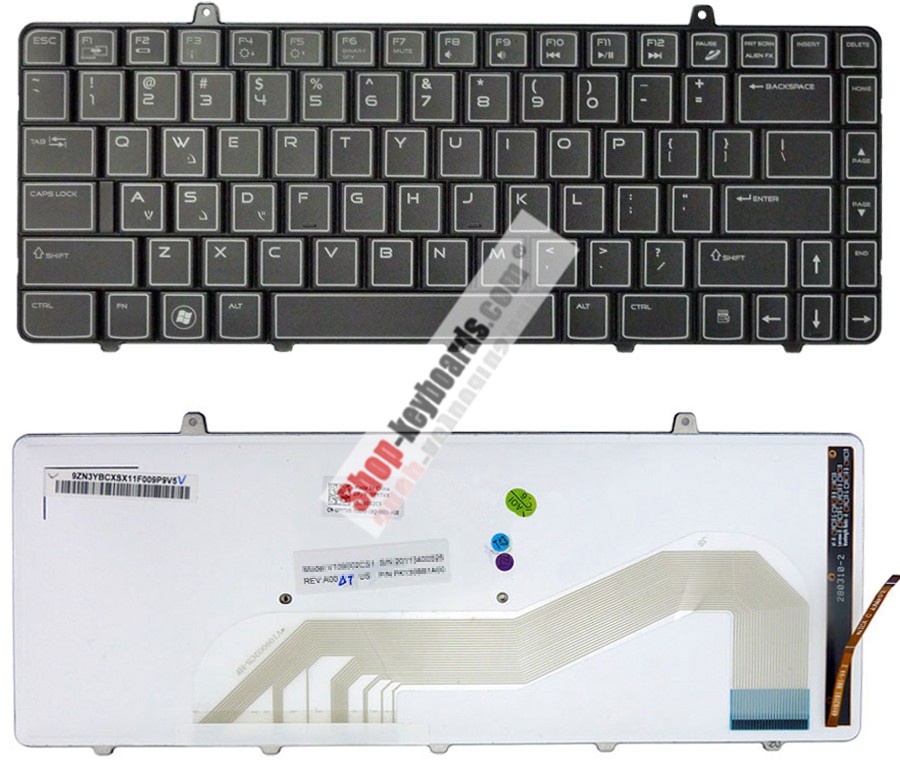 Dell ALIENWARE M11X-238 Keyboard replacement