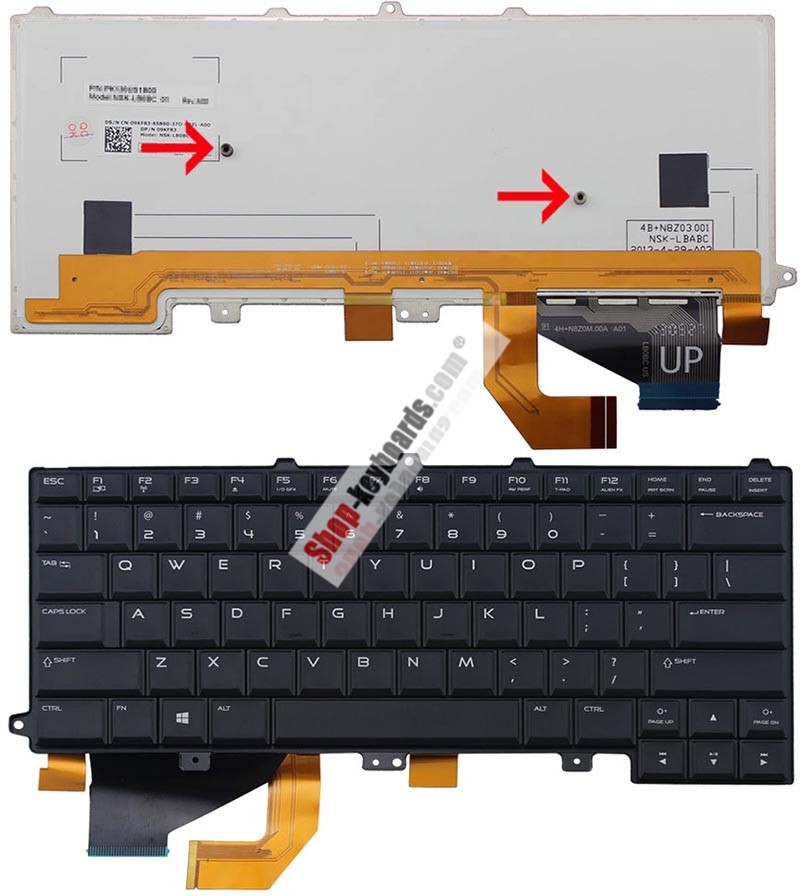 Dell PK130US1B05  Keyboard replacement