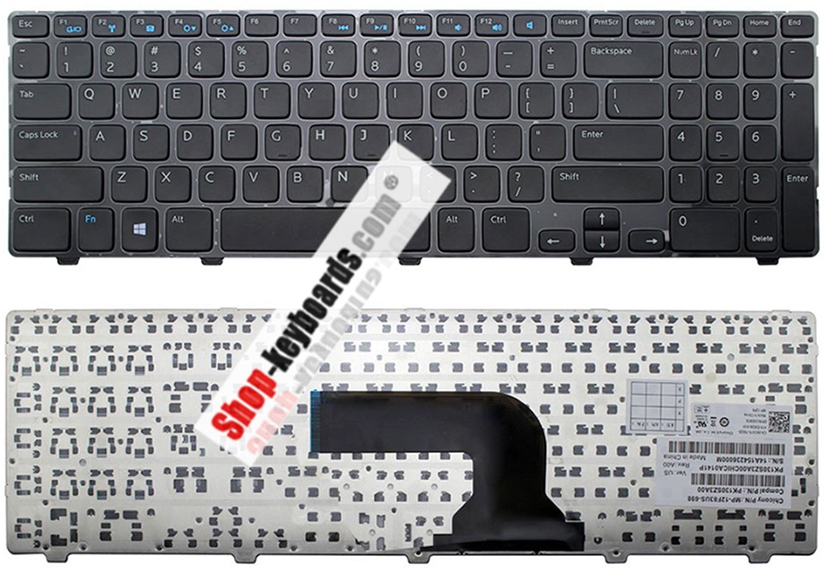 Dell 9Z.N5YSW.001 Keyboard replacement