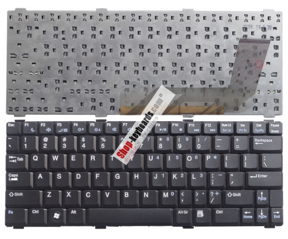 Dell VOSTRO 1200 Keyboard replacement