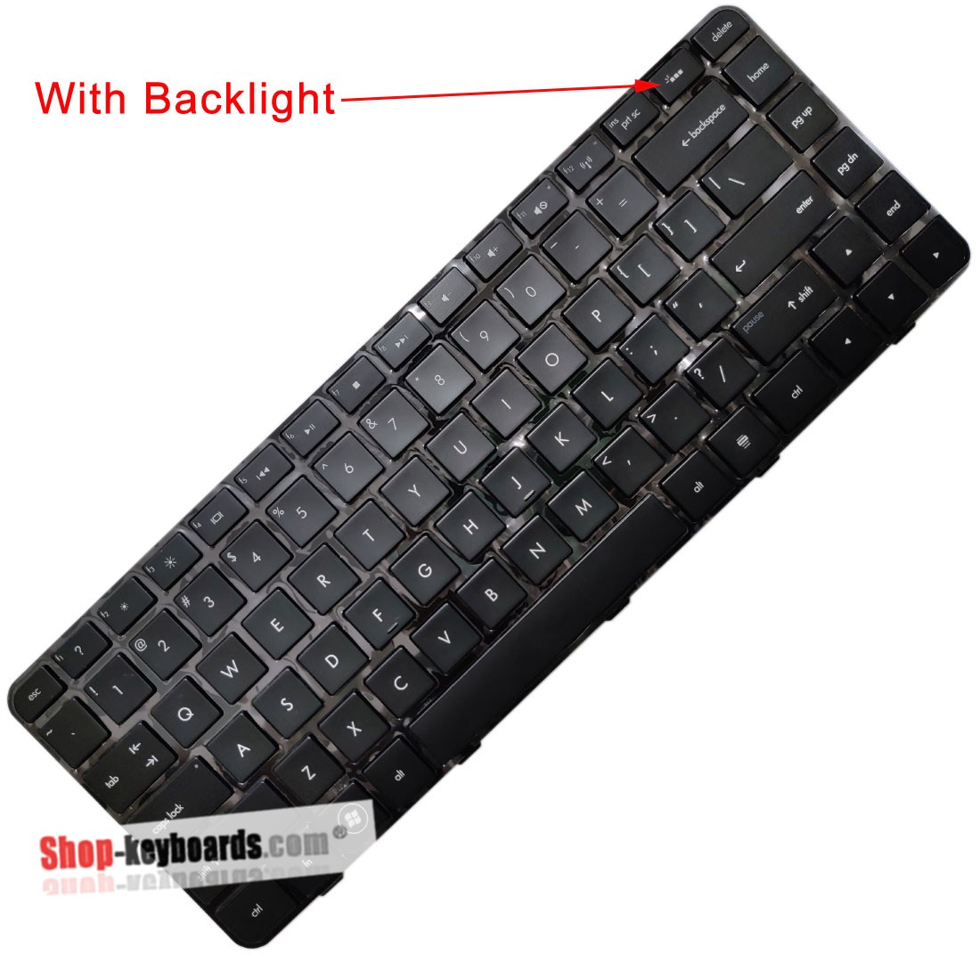 HP 598891-251  Keyboard replacement