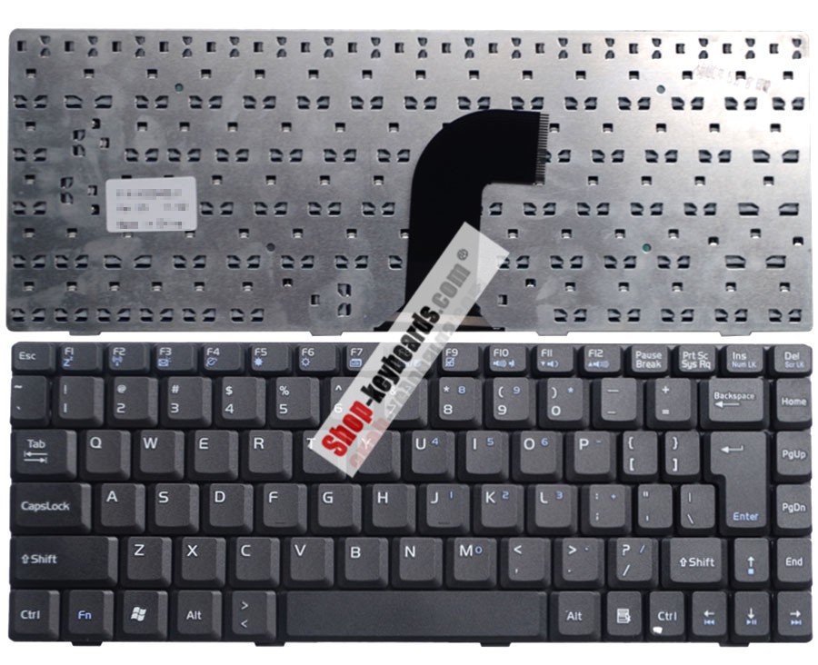 Compaq Presario B2810TX Keyboard replacement