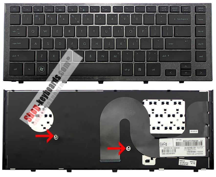 HP 535308-B31 Keyboard replacement