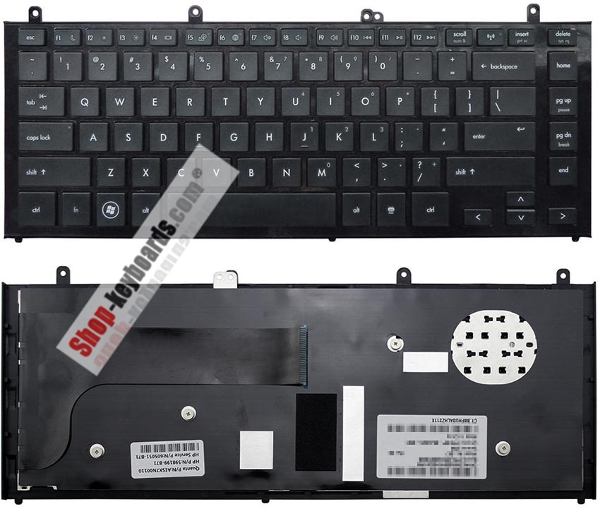 HP 605052-DJ1 Keyboard replacement