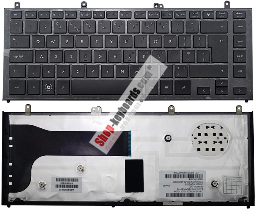 HP 599572-BA1 Keyboard replacement