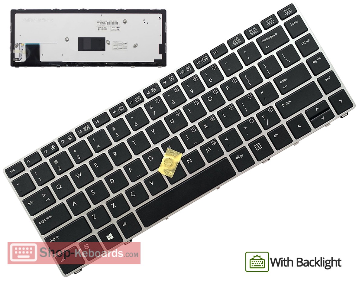HP MP-14B36HUJ930  Keyboard replacement