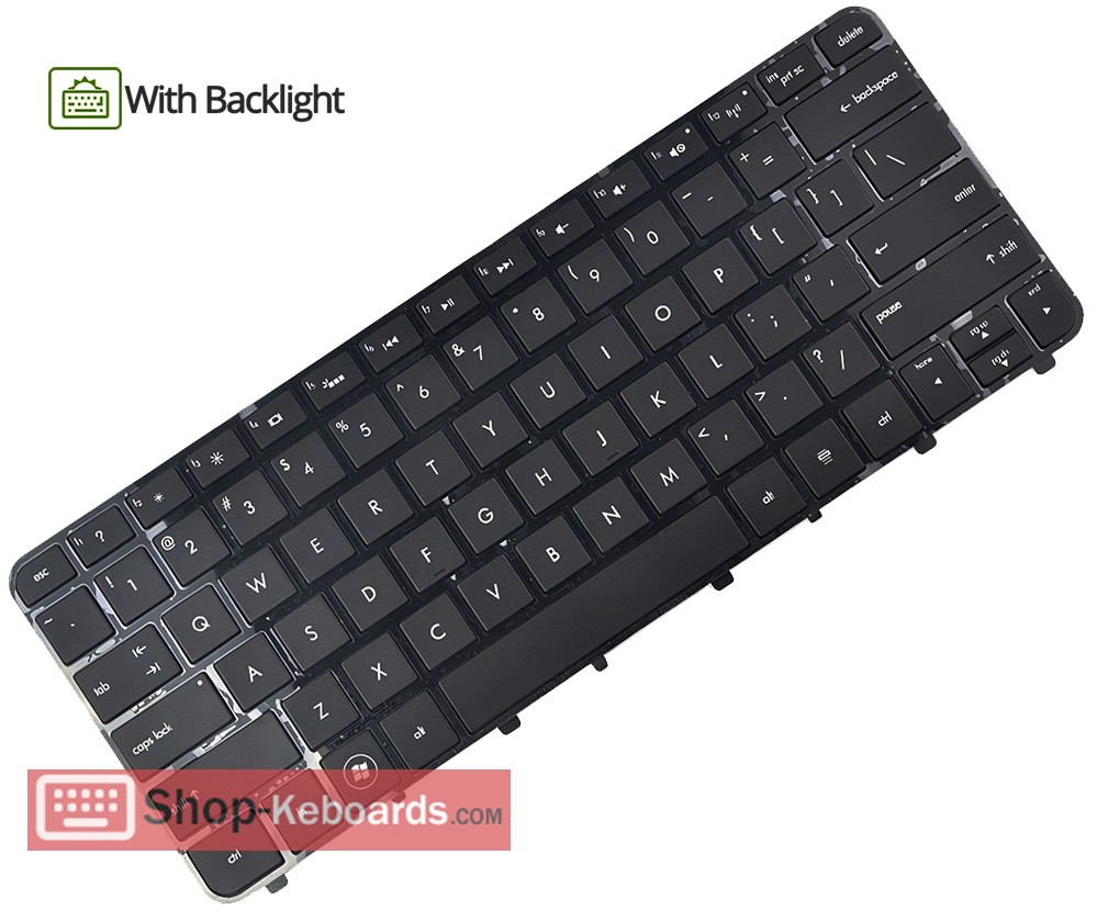 HP Folio 13-1051NR Keyboard replacement