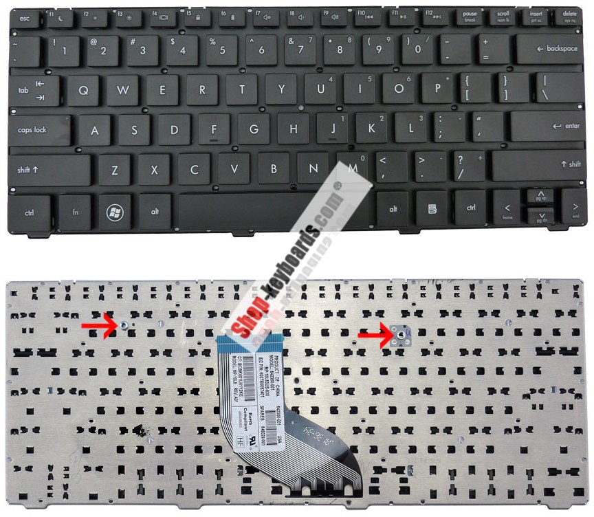 HP ProBook 4231S Keyboard replacement