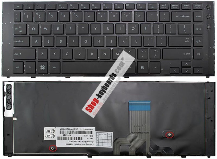 HP 581089-141 Keyboard replacement