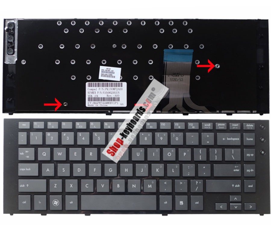 HP 618843-DH1 Keyboard replacement