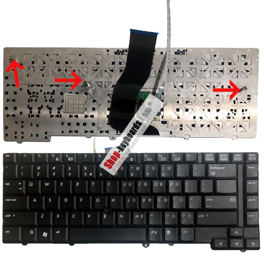 HP 483010-BA1  Keyboard replacement