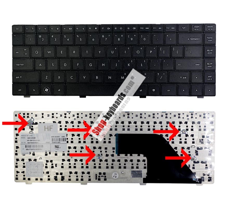 Compaq 605813-071 Keyboard replacement