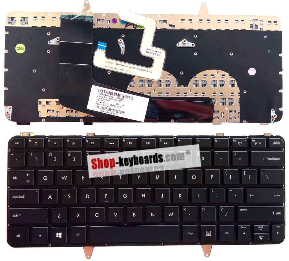 HP Envy Spectre 14-3013tu Keyboard replacement