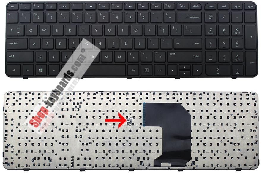 HP SG-55200-2FA Keyboard replacement