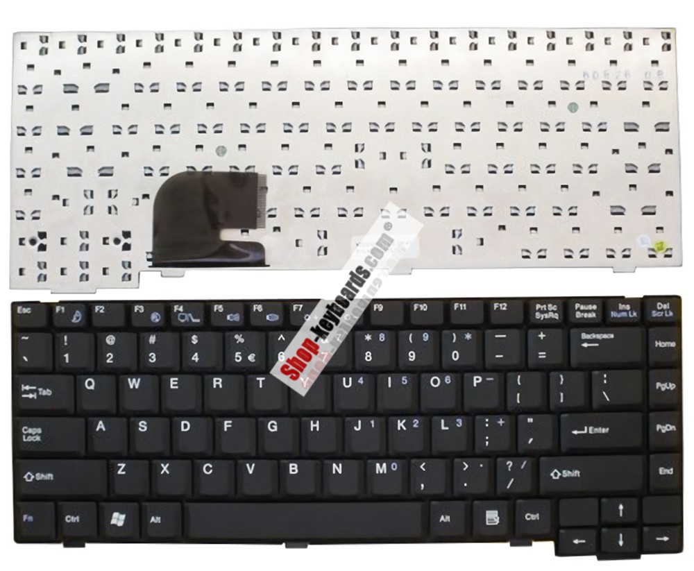 Uniwill N255TI3 Keyboard replacement
