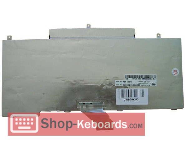Fujitsu NSK-A801D Keyboard replacement