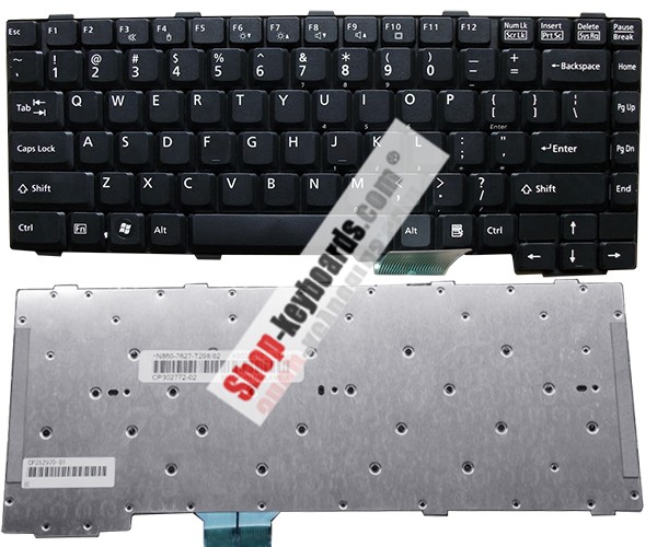 Fujitsu CP313943-01 Keyboard replacement