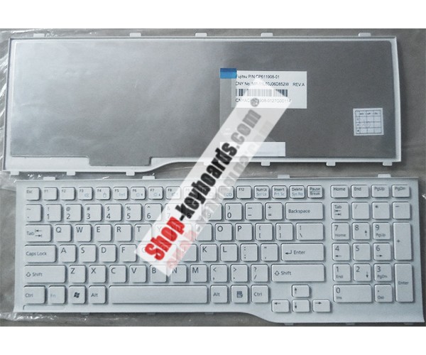 Fujitsu CP569160-01 Keyboard replacement