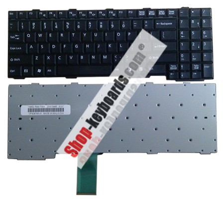 Fujitsu MP-08F93SUD851 Keyboard replacement
