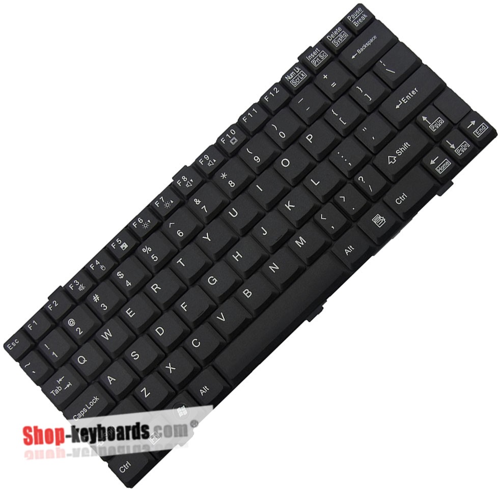 Fujitsu LIFEBOOK B3020 Keyboard replacement