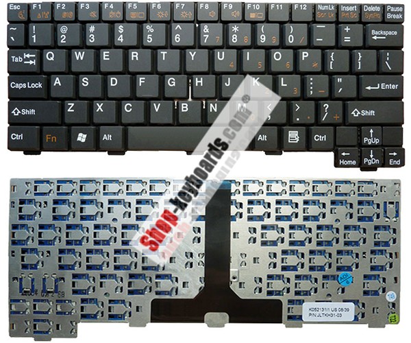 Fujitsu LifeBook P1510 Keyboard replacement