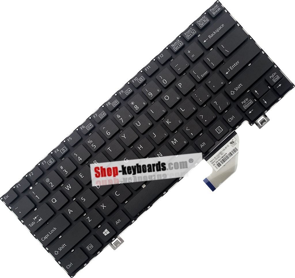 Fujitsu MP-11C36HU-D853W  Keyboard replacement
