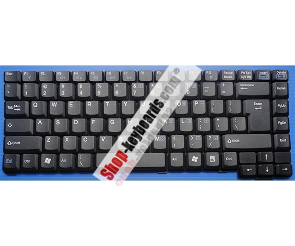 Packard Bell Easy Note E3204 Keyboard replacement